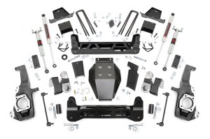 GMC Sierra 2500 HD Suspension Lift Kit - Rough Country - 7 Inch Lift Kit | NTD | M1 | w/ Overloads - '20-'25